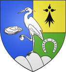 Blason ville fr Sainte-Hélène (Morbihan)